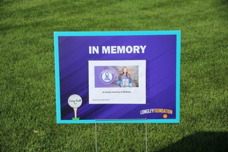 In-memory tribute sign at Ben's Longball Classic 2026 (photo 45 of 218)