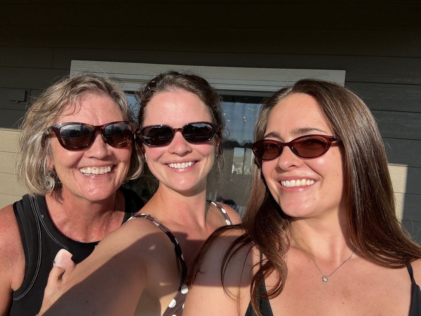 Katie Fritz with Madeline and Molly